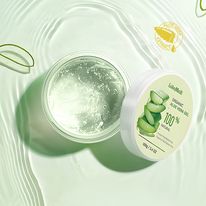 Vegan Unscented 96% Pure Natural Organic <strong>Aloe</strong> <strong>Vera</strong> Gel Bulk Moisturizing Soothing After Sun <strong>Aloe</strong> <strong>Vera</strong> Gel for Face - Product Image 2