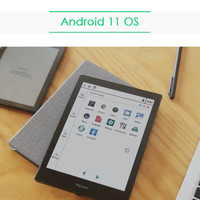 Tablette E-Book 6'' avec lecteur électronique, Android, Wi-Fi, résolution 1024x768, prend en charge PDF/EPUB/TXT/HTML/PPT, chinois, russe, espagnol, 64 Go