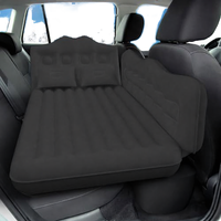 DikaSun Kasur Udara Mobil Portabel Tiup untuk SUV Truk Berkemah Kursi Belakang Tempat Tidur Perjalanan Tebal Alas Tidur Pompa Udara 2 Bantal
