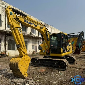 Offre Spéciale – Excavatrice sur Chenilles Komatsu PC130 d'Occasion, 13 Tonnes, Moteur, Boîte de Vitesses, Pompe et PLC d'Origine Japonaise, Modèle 2022, Engrenage 0.53m - Product Image 2