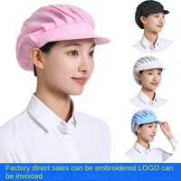 Chapeau de chef de cuisine hygiénique pour la restauration, respirant, pour la maison, pour la pâtisserie, anti-poussière, pour hommes et femmes, personnage quatre saisons