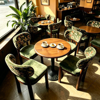 Mobilier commercial moderne pour restaurant : tables et chaises en bois, ensembles de canapés pour hôtel, sièges banquetaux, chaises et tables pour salle à manger