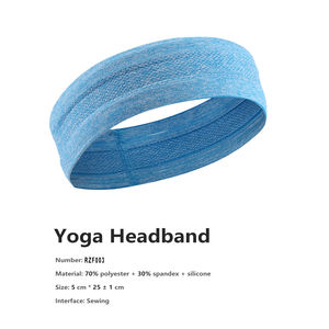 Fasce per <span class=keywords><strong>Capelli</strong></span> da Yoga per Donne, Fascia Sportiva Antiscivolo per Fitness e Corsa - Product Image 2