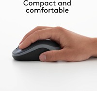 Ratón Inalámbrico Ergonómico Óptico 3D Mini HM8321 en Oferta, Receptor USB de 2.4GHz, Silencioso, para Portátil/Escritorio, con 3 Botones