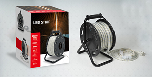 Tira <span class=keywords><strong>de</strong></span> Luces <span class=keywords><strong>LED</strong></span> <span class=keywords><strong>de</strong></span> Doble Cara, Resistente al Agua IP65, Flexible, <span class=keywords><strong>para</strong></span> Construcción, Túneles, Minería y Sitios Exteriores, Venta al Por Mayor - Product Image 6