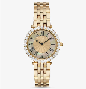 Reloj MAROSERTO con Logotipo Personalizado, Diamantes Engastados, Diseño Simple, Dorado, <span class=keywords><strong>de</strong></span> Lujo para <span class=keywords><strong>Mujer</strong></span> - Product Image 2