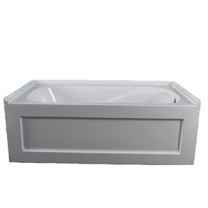 CUPC Usine Meilleur Prix Qualité 100% <span class=keywords><strong>Acrylique</strong></span> <span class=keywords><strong>Renforcé</strong></span> FRPt Alcôve/Jupe <span class=keywords><strong>Baignoire</strong></span> Moderne 1518x813x546mm (59 Salle De Bains - Product Image 1