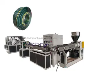 8-32mm plástico PVC jardín fibra suave reforzar la línea de producción de la máquina de fabricación de tubos
