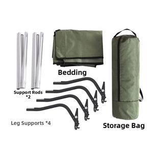 <span class=keywords><strong>Lit</strong></span> de camp pliable ultraléger E-RIKE, cadre en alliage d'aluminium Oxford 7075, robuste, pour le camping en plein air - Product Image 4