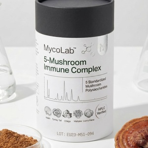Poudre Immunitaire Complexe 5 Champignons pour Chiens : Reishi, Chaga, Shiitake – Polysaccharides pour Renforcer l'Immunité – Tube – Marque Privée – Usine OEM - Product Image 1