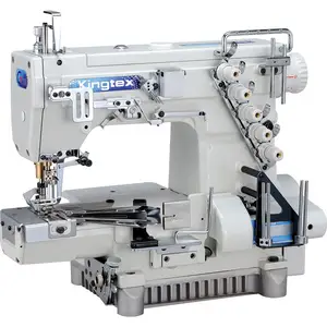 Multiuso kingtex ct9003 máquina de intertravamento, fita de encadernação cilindro cama cobertura stitch