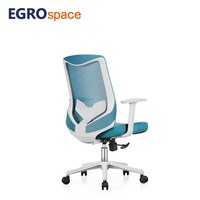 Chaise de bureau pivotante en maille EGROspace, moderne, pour formation, réunion, ordinateur, direction
