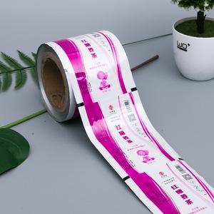 Rouleau de film <span class=keywords><strong>plastique</strong></span> personnalisé automatique mat de qualité alimentaire Emballage flexible <span class=keywords><strong>Impression</strong></span> stratifiée souple pour collations - Product Image 4