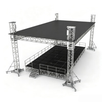 Estructura de Iluminación Personalizada, Resistente, Fácil de Instalar, Modular, Inoxidable, Portátil, para Eventos al Aire Libre y Espectáculos
