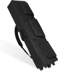 Muestra Gratuita: Estuche con Ruedas para Teclado, Resistente, para Viajes y Uso en Exteriores, Bolsa con Ruedas para Teclado - Product Image 1