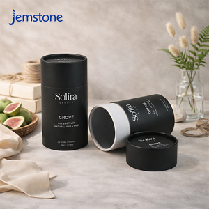 Emballage en tube de papier cylindrique en carton écologique personnalisé pour bougies et bocaux en verre avec des matériaux de haute qualité - Product Image 6