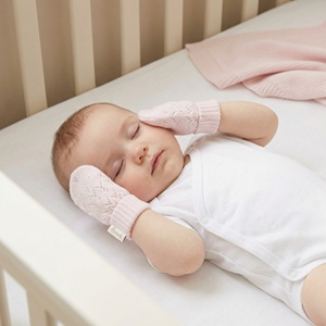 <span class=keywords><strong>Manoplas</strong></span> para Bebé, Adorable Diseño de Punto Calado, Suaves y Cálidas, <span class=keywords><strong>Antiarañazos</strong></span>, Diseño con Logotipo Personalizado - Product Image 6