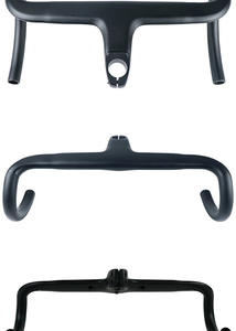 Manillar de Bicicleta AIRWOLF Ligero de Fibra de Carbono Completa, Integrado, 28.6MM, UD Mate, Tipo Drop Bar, <span class=keywords><strong>Accesorios</strong></span> para Bicicleta de Carretera y <span class=keywords><strong>Gravel</strong></span> - Product Image 4