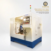 Amoladora de Precisión Industrial CNC para Acabado Espejo 8K en Placas Metálicas - Rectificadora de Superficies para Bandejas de Acero Inoxidable