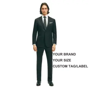 2024 Nieuwste Custom Casual Business Suits Set Voor Mannen Hoge Kwaliteit Homme Kostuum Knoop Feestpak Voor Mannen