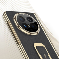 Étui de protection magnétique professionnel pour téléphone portable avec béquille et protection d'écran en verre pour HUAWEI Magic V6