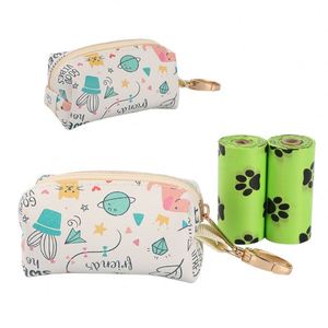 Sacs à déjections canines biodégradables en PLA PBAT, sacs à déjections pour animaux de compagnie, sacs en plastique pour chiens, biodégradables à base d'amidon de maïs, vente en gros - Product Image 1