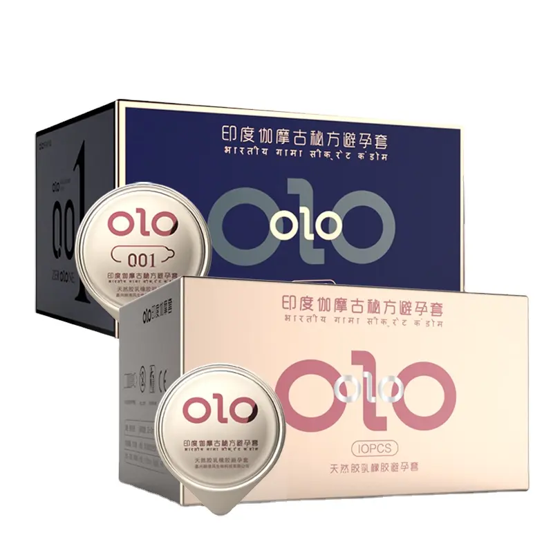 OLO 001 préservatif indien long délai durable préservatifs prix d'usine à vendre