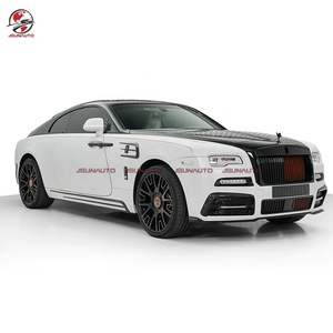 Mise à niveau vers les phares de kit de carrosserie en fibre de carbone de style MSY de 2e génération pour 13-16 Rolls-Royce <span class=keywords><strong>Wraith</strong></span> capot de pare-chocs arrière à lèvre avant - Product Image 3