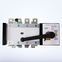 Pabrik MUTAI Outlet AC 400V ATS Harga 200 Ampere 400A 600A 630A 4P Saklar Transfer Otomatis Daya Ganda
