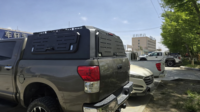 Auvent de benne manuel étanche pour Chevrolet Silverado 1500 2014-2018, Dodge Ram 1500 2009-2018, Toyota Navara Ranger