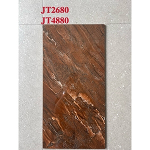 Prezzo all'ingrosso piastrelle del pavimento piastrelle di porcellana marrone pareti del bagno pannelli per la decorazione della pavimentazione per la casa - Product Image 1