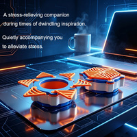 Boîte à Fidget Rotative Personnalisée en Plastique Écologique, Jouet Éducatif Transformable Anti-Stress pour Enfants