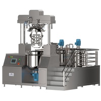 Mélangeur émulsifiant sous vide à cisaillement élevé pour la fabrication de savon liquide, détergent et shampoing, 200L