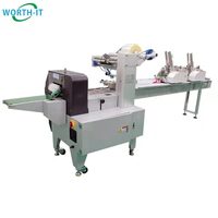 Machine d'emballage entièrement automatique pour cartes de vœux avec alimentation par friction, machine de comptage de cartes à collectionner, machine d'emballage en sachets plastiques en forme de coussin