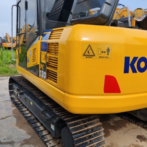 Excavadora hidráulica Komatsu PC130-8 de segunda mano de origen japonés, excavadora Komatsu de 13 toneladas PC130-7, PC130-8 en stock disponible. - Product Image 2