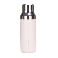 Bouteille d'eau en acier inoxydable de 400 ml, gourde isotherme, tasse, logo et couleur personnalisés