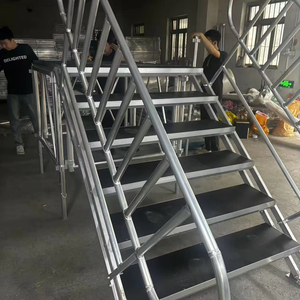 Sân khấu di động gấp gọn bằng hợp kim nhôm, nhẹ, lắp đặt nhanh, có thể điều chỉnh, thích hợp cho đám cưới, trường học, hòa nhạc, sự kiện, biểu diễn - Product Image 1