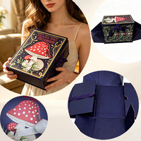 Boîte en papier pour vêtements avec rabat magnétique blanc de luxe personnalisé, boîtes cadeaux pliables avec fermeture magnétique et ruban