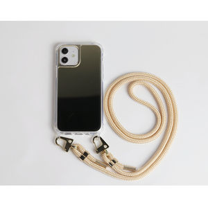 <span class=keywords><strong>Coque</strong></span> miroir pour <span class=keywords><strong>apple</strong></span>, étui de téléphone à bandoulière transparent en TPU + acrylique, mains libres, style personnalisé <span class=keywords><strong>avec</strong></span> crochets instantanée, <span class=keywords><strong>cordon</strong></span> de couleur dorée pour <span class=keywords><strong>IPhone</strong></span> <span class=keywords><strong>13</strong></span> - Product Image 2
