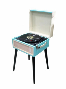 <span class=keywords><strong>Tocadiscos</strong></span> <span class=keywords><strong>de</strong></span> <span class=keywords><strong>vinilo</strong></span> a <span class=keywords><strong>precio</strong></span> <span class=keywords><strong>de</strong></span> fábrica, gramófono USB SD, <span class=keywords><strong>tocadiscos</strong></span> <span class=keywords><strong>de</strong></span> dientes azules con patas <span class=keywords><strong>de</strong></span> madera - Product Image 3