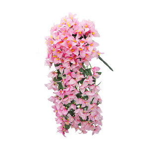 Maceta Colgante <span class=keywords><strong>de</strong></span> Buganvillas Artificiales <span class=keywords><strong>de</strong></span> 60 cm, Decoración <span class=keywords><strong>de</strong></span> Pared, Enredadera <span class=keywords><strong>de</strong></span> Flores Artificiales Realistas para Jardín, Patio, Hogar - Product Image 2