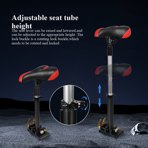 Il convient pour <span class=keywords><strong>Xiaomi</strong></span> <span class=keywords><strong>Mijia</strong></span> <span class=keywords><strong>M365PRO</strong></span> 1S Scooter électrique spécial sans poinçon coussin absorbant les chocs siège pliant - Product Image 3