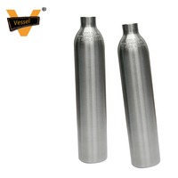 Réservoir d'air VS 0.5L 0.6L 1L Réservoir de plongée Mini bouteille d'oxygène de plongée