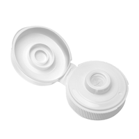 Bouchon à vis double paroi 38/410 à prix abordable, en plastique de qualité alimentaire, avec valve en silicone anti-déversement, 38 mm