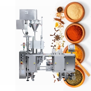 Автоматическая упаковочная машина для наполнения дойпака для готовых порошковых мешков, новое состояние для пищевой одежды, химический пластик - Product Image 1