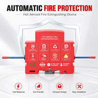 Dispositivo Extintor de Incendios en Aerosol de 10g para Riel DIN con Certificación CE y Logotipo Personalizado con Impresión UV para Gabinetes Eléctricos