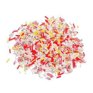 CHENXI Rodajas de Arcilla Polimérica para Slime, 500g, Mezcla de Colores de Copo de Nieve y Calcetín, Suministros para Manualidades Navideñas - Product Image 5