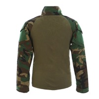 Veste tactique de combat respirante coupe-vent camouflage en sergé polyester/coton Rip-Stop durable