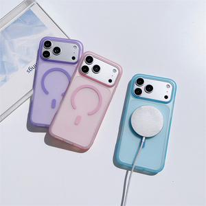 เคสโทรศัพท์มือถือแบบด้าน สีลูกกวาด ลายกล้องเปิด สำหรับ iPhone 16 15 14 Pro Max, เคส TPU เจลสำหรับ iPhone 17 Pro Max - Product Image 4