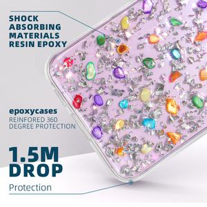 Nouvelle tendance pour Samsung pour les étuis de téléphone Galaxy S24, étui en TPU transparent avec strass de luxe pour Samsung S23 Plus S22plus - Product Image 2